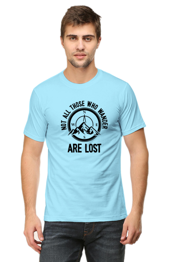 "Not All Those Who Wander Are Lost" Adventure T-Shirt - Image 2