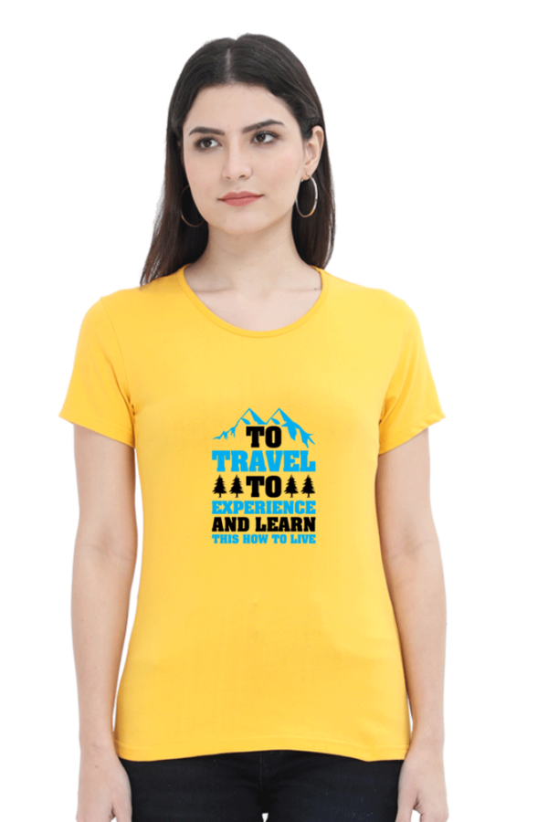 Women's Travel-Inspired Graphic T-Shirt - Image 5
