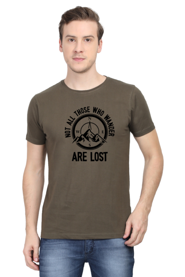 "Not All Those Who Wander Are Lost" Adventure T-Shirt - Image 5