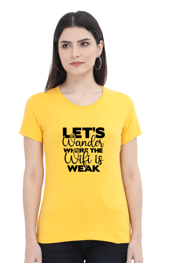 "Let's Wander" Graphic T-Shirt - Image 4