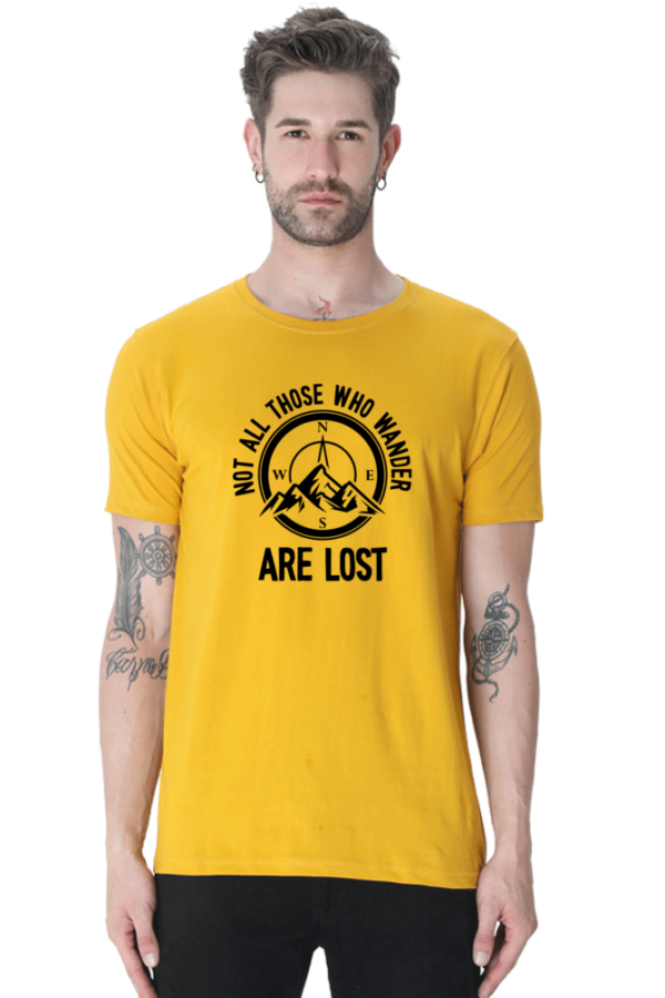 "Not All Those Who Wander Are Lost" Adventure T-Shirt - Image 4
