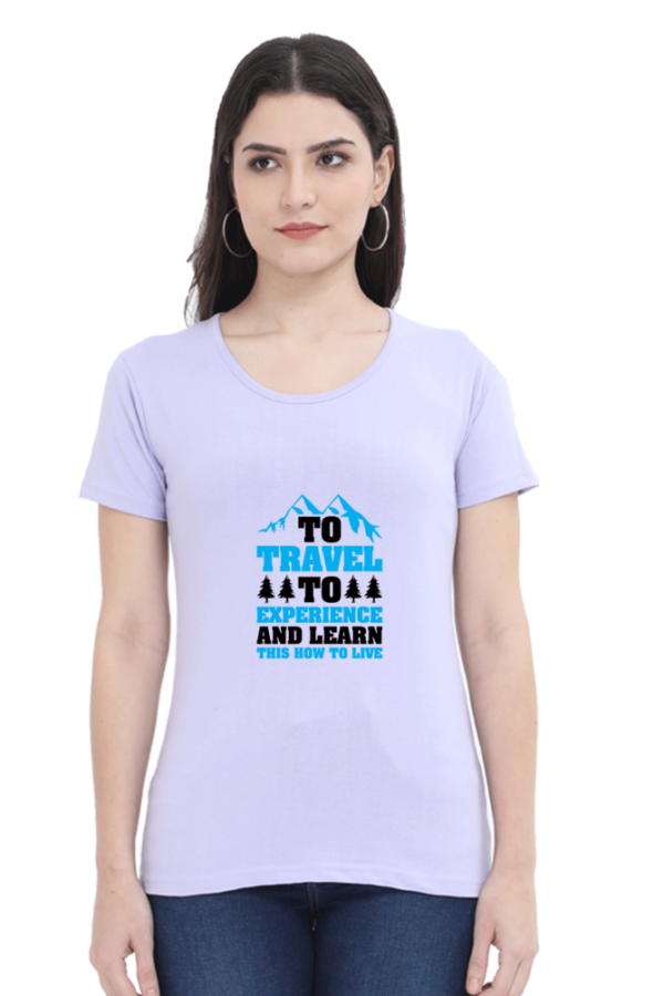 Women's Travel-Inspired Graphic T-Shirt - Image 2