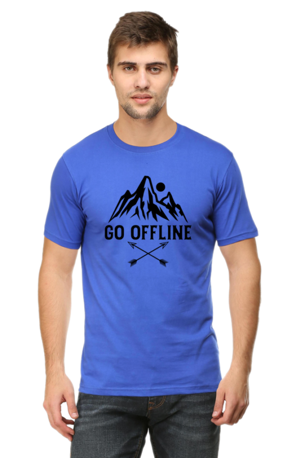 "Go Offline" Adventure Graphic T-Shirt - Image 10