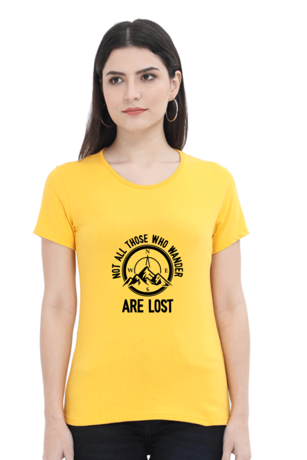 "Not All Those Who Wander Are Lost" Graphic T-Shirt - Image 5