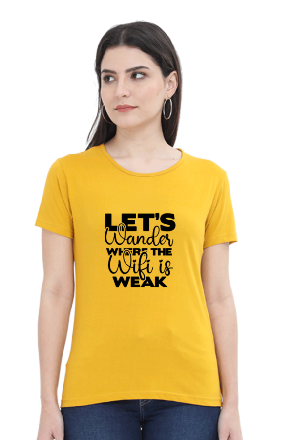 "Let's Wander" Graphic T-Shirt - Image 3