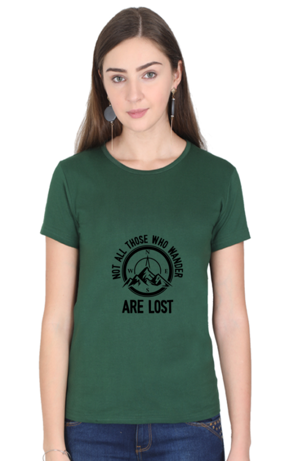 "Not All Those Who Wander Are Lost" Graphic T-Shirt - Image 9