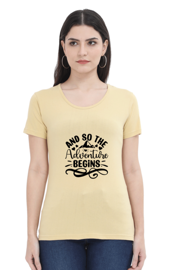 "And So the Adventure Begins" Graphic T-Shirt