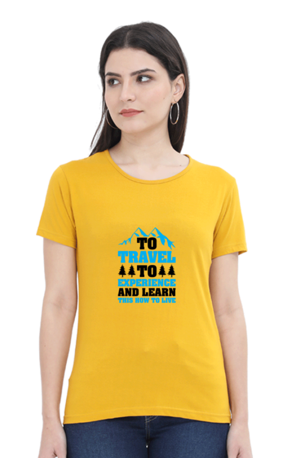 Women's Travel-Inspired Graphic T-Shirt - Image 4