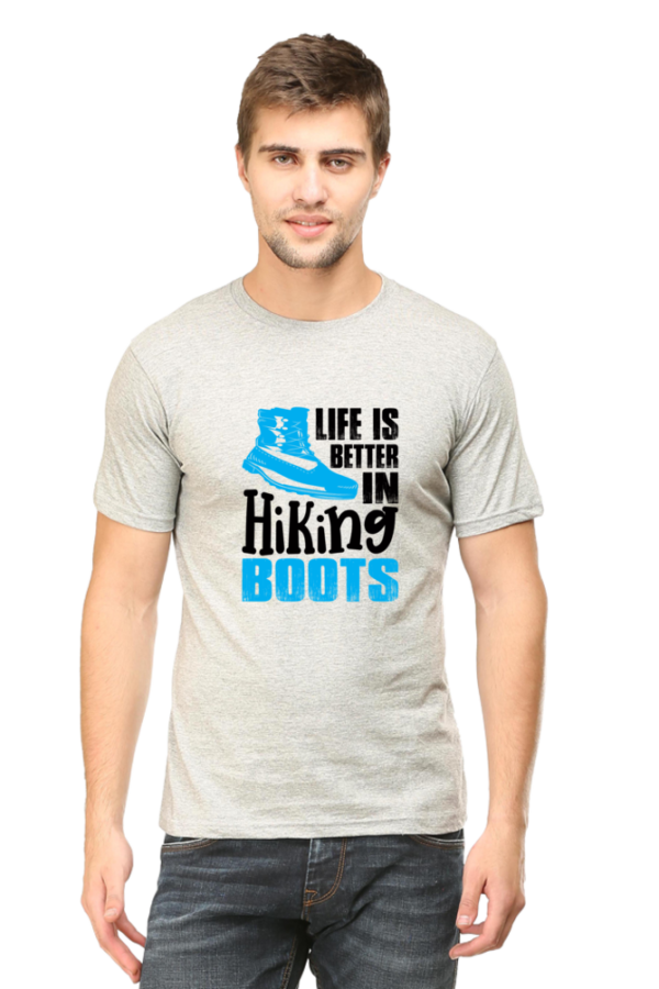 "Life is Better in Hiking Boots" Graphic T-Shirt - Image 13