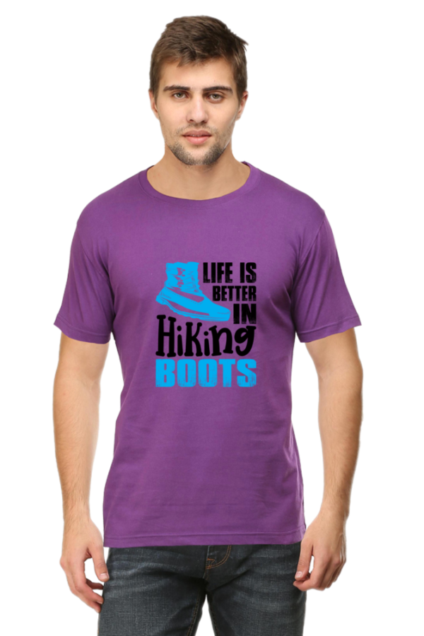 "Life is Better in Hiking Boots" Graphic T-Shirt - Image 8