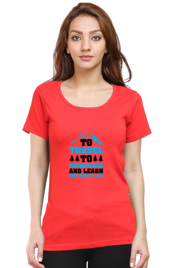 Women's Travel-Inspired Graphic T-Shirt - Image 9