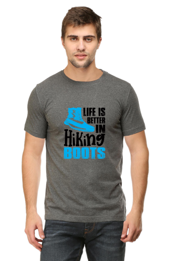 "Life is Better in Hiking Boots" Graphic T-Shirt - Image 12