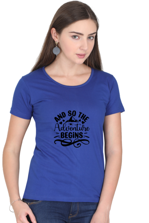 "And So the Adventure Begins" Graphic T-Shirt - Image 9