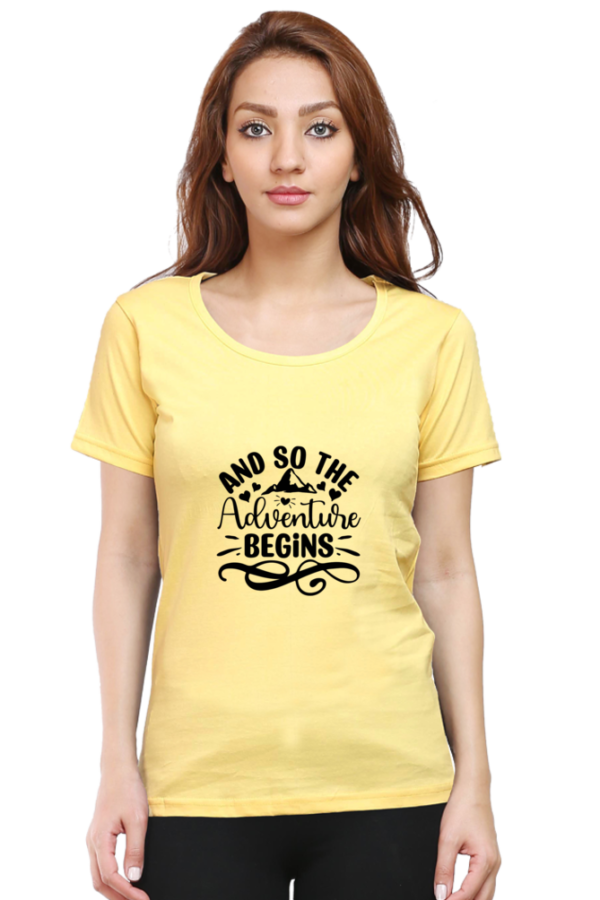 "And So the Adventure Begins" Graphic T-Shirt - Image 11