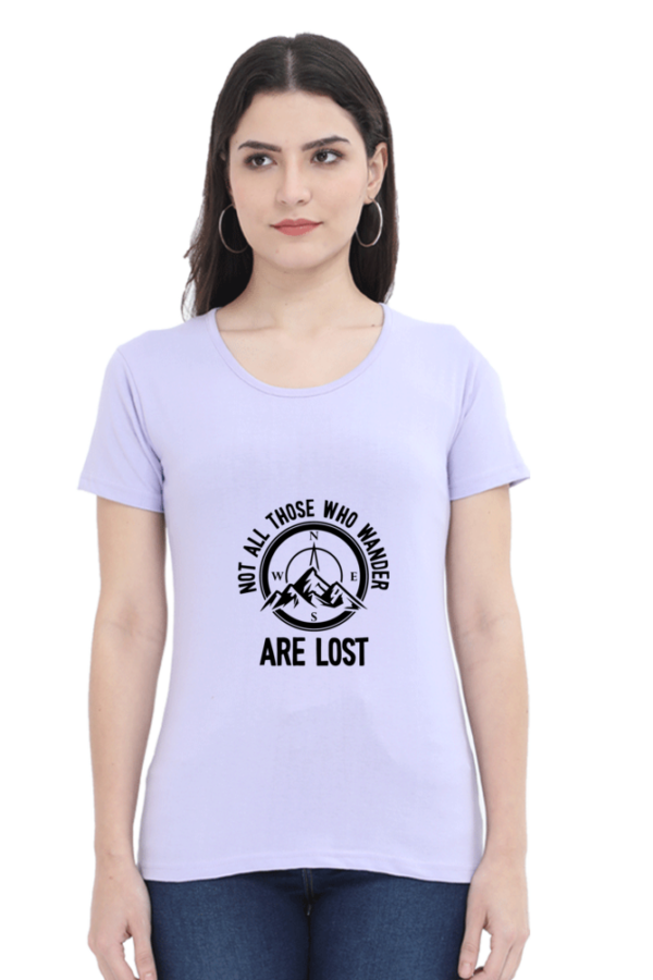 "Not All Those Who Wander Are Lost" Graphic T-Shirt - Image 2
