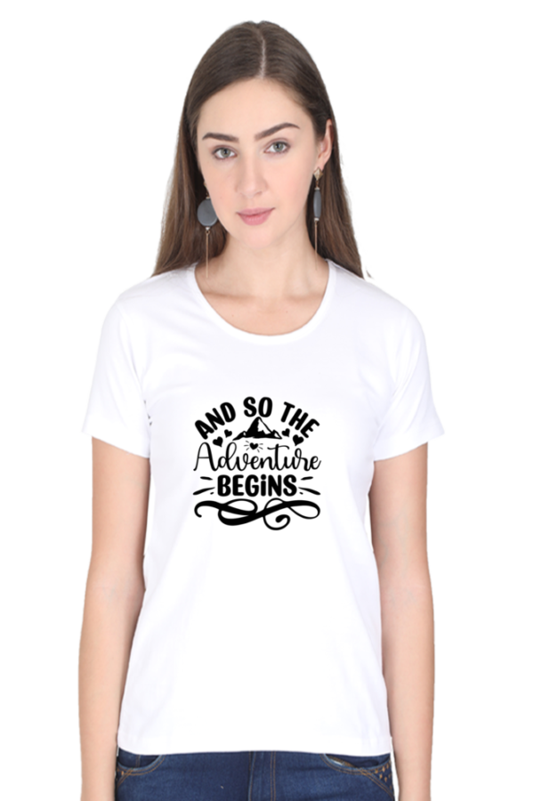 "And So the Adventure Begins" Graphic T-Shirt - Image 14