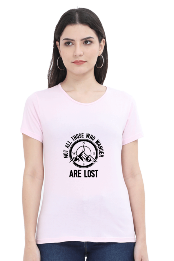 "Not All Those Who Wander Are Lost" Graphic T-Shirt - Image 3