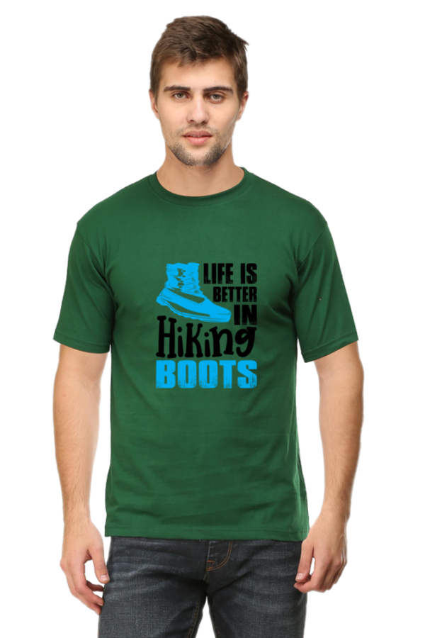 "Life is Better in Hiking Boots" Graphic T-Shirt - Image 10