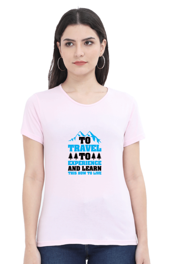 Women's Travel-Inspired Graphic T-Shirt - Image 3