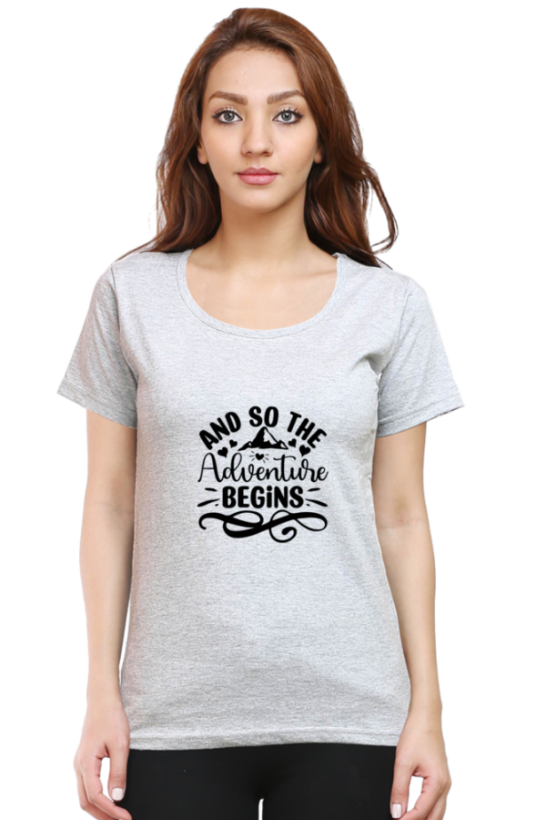 "And So the Adventure Begins" Graphic T-Shirt - Image 13