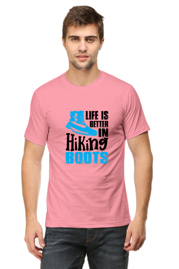 "Life is Better in Hiking Boots" Graphic T-Shirt - Image 2