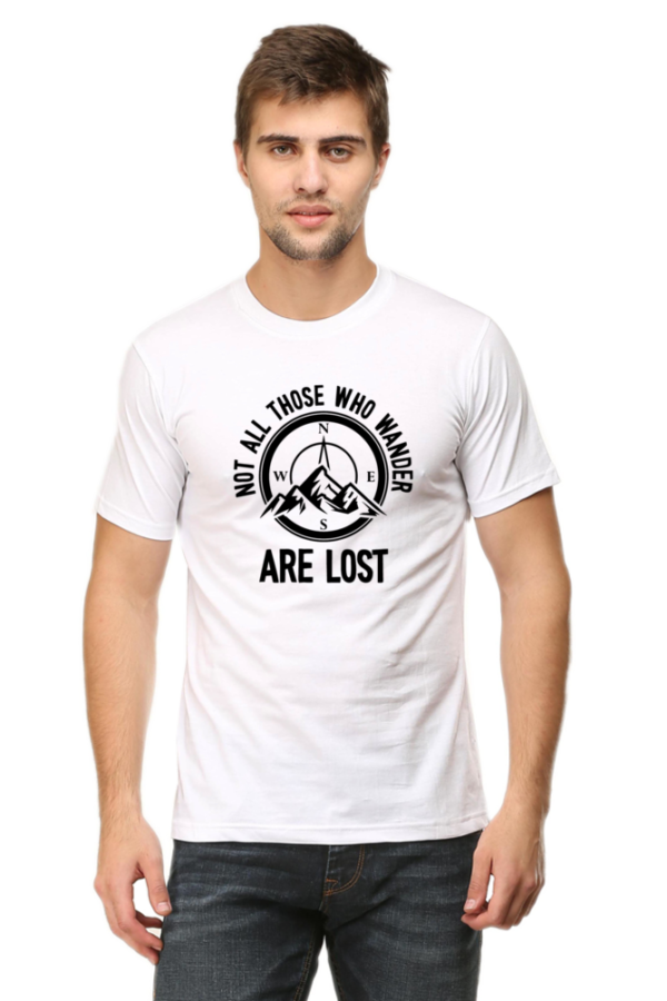 "Not All Those Who Wander Are Lost" Adventure T-Shirt - Image 14