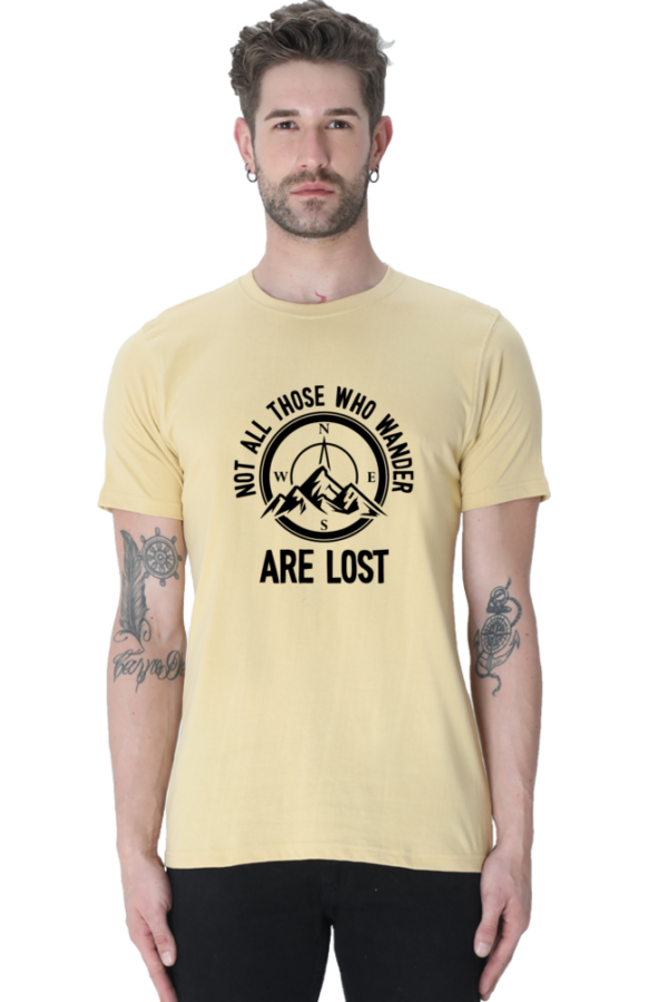 "Not All Those Who Wander Are Lost" Adventure T-Shirt - Image 3