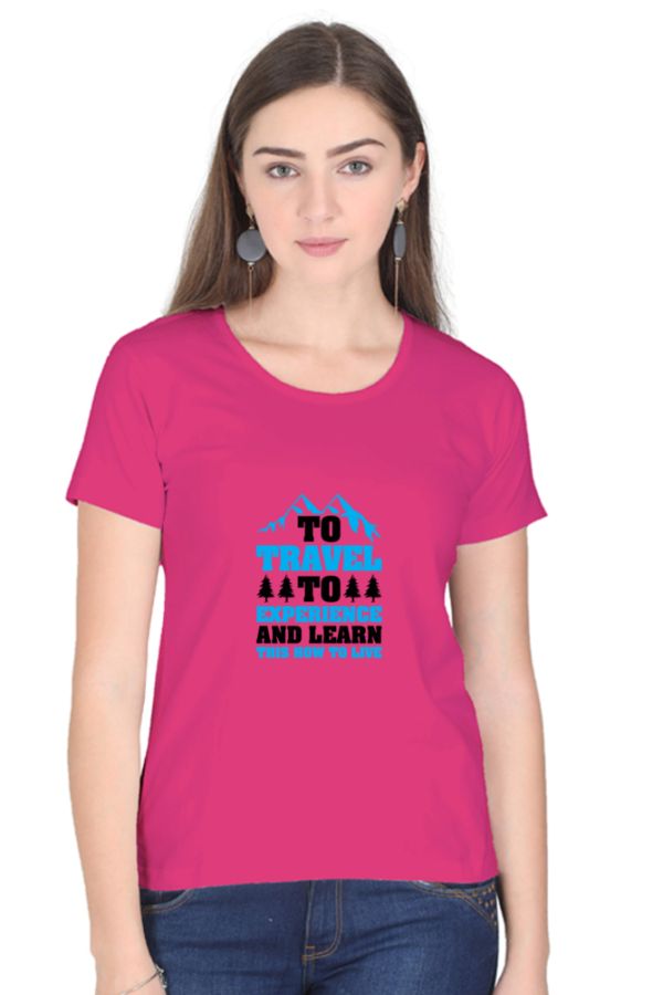 Women's Travel-Inspired Graphic T-Shirt - Image 6